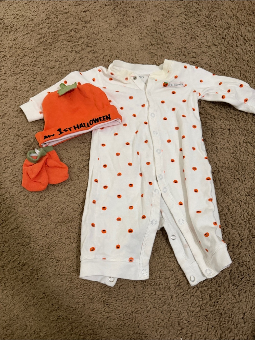 My First Halloween set- size 6 months